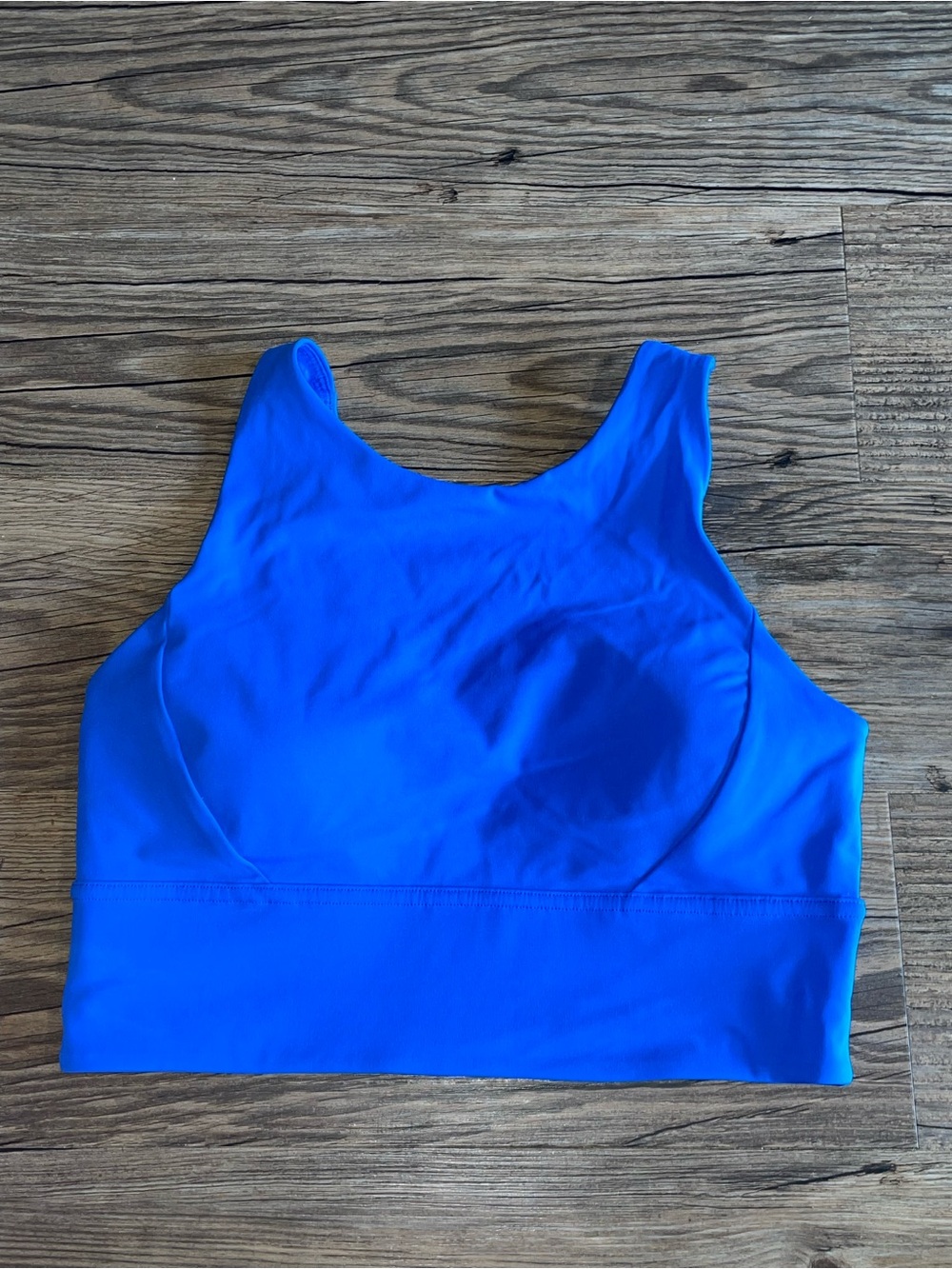 lululemon athletica Royal Blue High-Neck Sports Bra